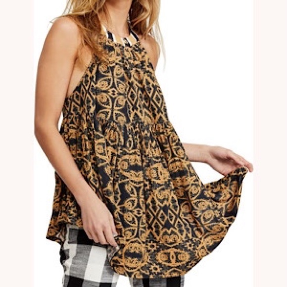Free People Tops - “NEW” Free People Mimi Sleeveless Tunic
